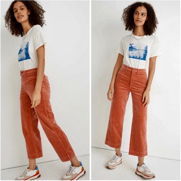 Madewell slim emmett crop pants - Picture 1 of 6